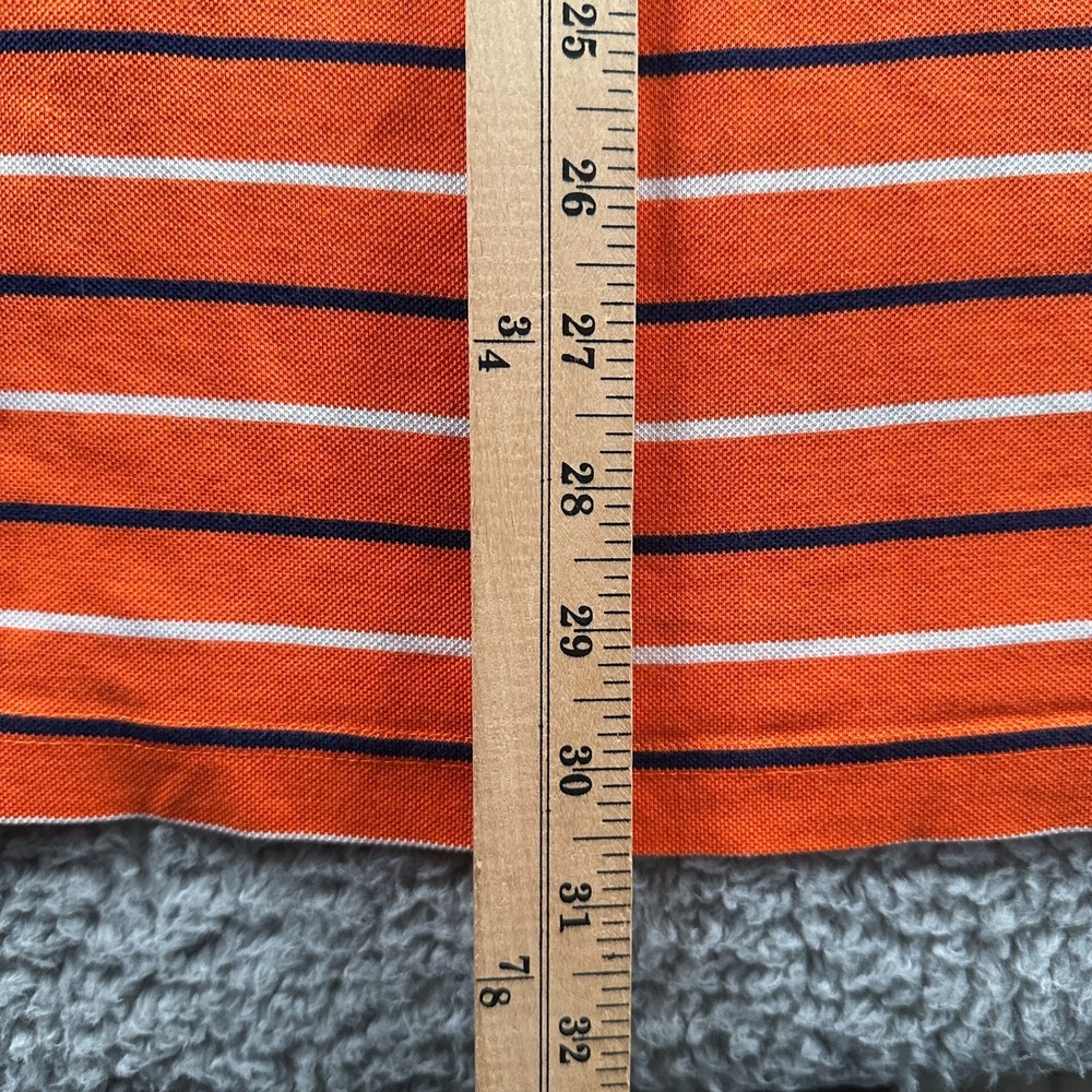 Vintage Masters Collection Shirt Mens XL Orange Golf Mercerized Cotton Polo - Picture 8 of 9
